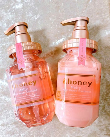 &honey Melty モイストリペア シャンプー1.0／モイストリペア ヘアトリートメント2.0/&honey/シャンプー・コンディショナーを使ったクチコミ（1枚目）