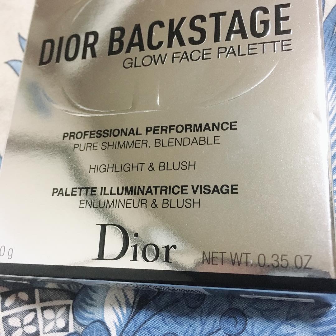 【旧】ディオール バックステージ フェイス グロウ パレット/Dior/ハイライトを使ったクチコミ（2枚目）
