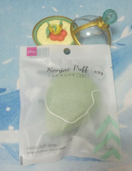 天然こんにゃくパフ/DAISO/その他スキンケアグッズを使ったクチコミ(2枚目)