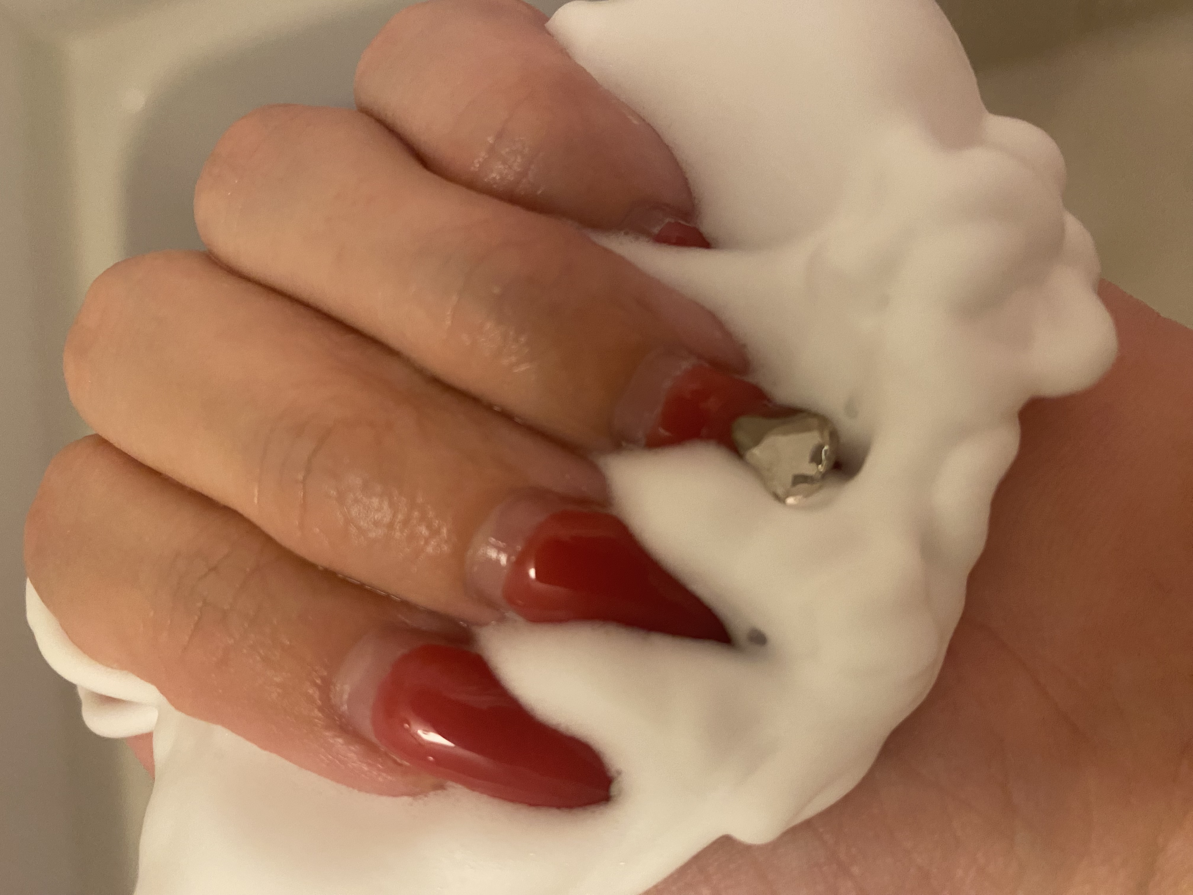 ホイップフォームフェイシャルウォッシュ/BORDER FREE cosmetics/洗顔フォームを使ったクチコミ（3枚目）