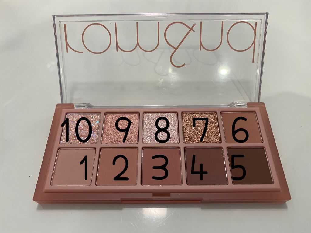 ベターザンパレット/rom&nd/アイシャドウパレットを使ったクチコミ(6枚目)