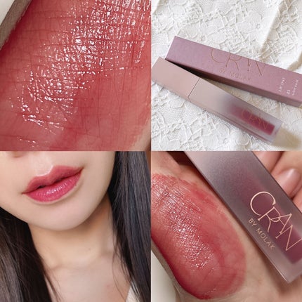 BLOOM JELLY TINT /CRAN BY MOLAK /口紅を使ったクチコミ(1枚目)