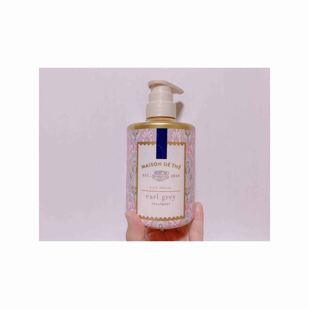 リッチリペア シャンプー／トリートメント/MAISON DE THÉ/市販シャンプーを使ったクチコミ（3枚目）