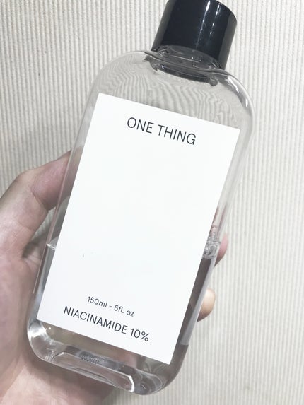 ナイアシンアミド化粧水/ONE THING/化粧水を使ったクチコミ(1枚目)