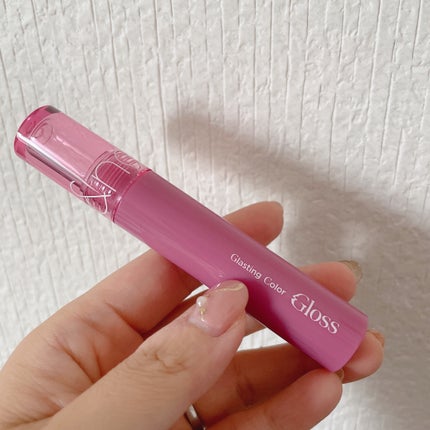 グラスティングカラーグロス/rom&nd/リップグロスを使ったクチコミ(1枚目)