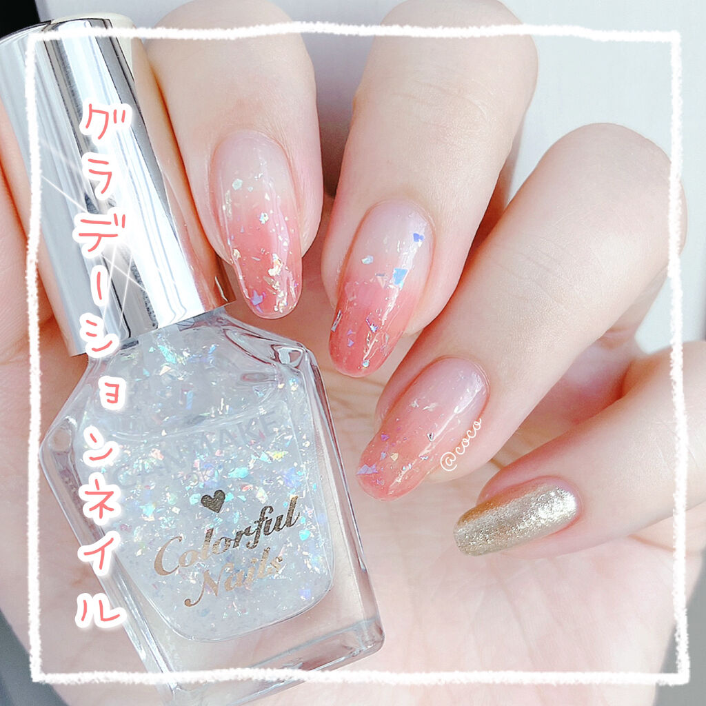 CHEER me COLOR ネイルポリッシュ/セリア/マニキュアを使ったクチコミ（1枚目）