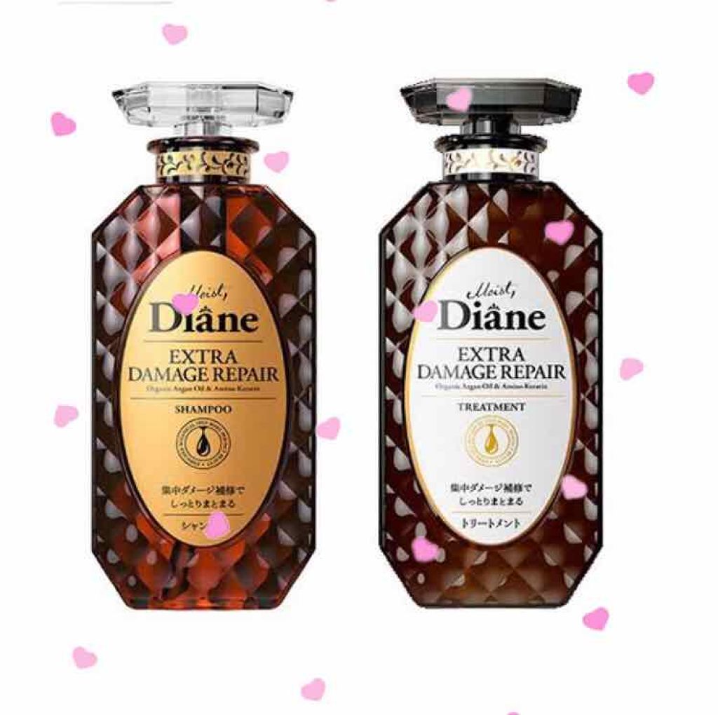 パーフェクトビューティ モイストダイアン エクストラダメージリペア シャンプー/トリートメント/ダイアン/市販シャンプーを使ったクチコミ(1枚目)