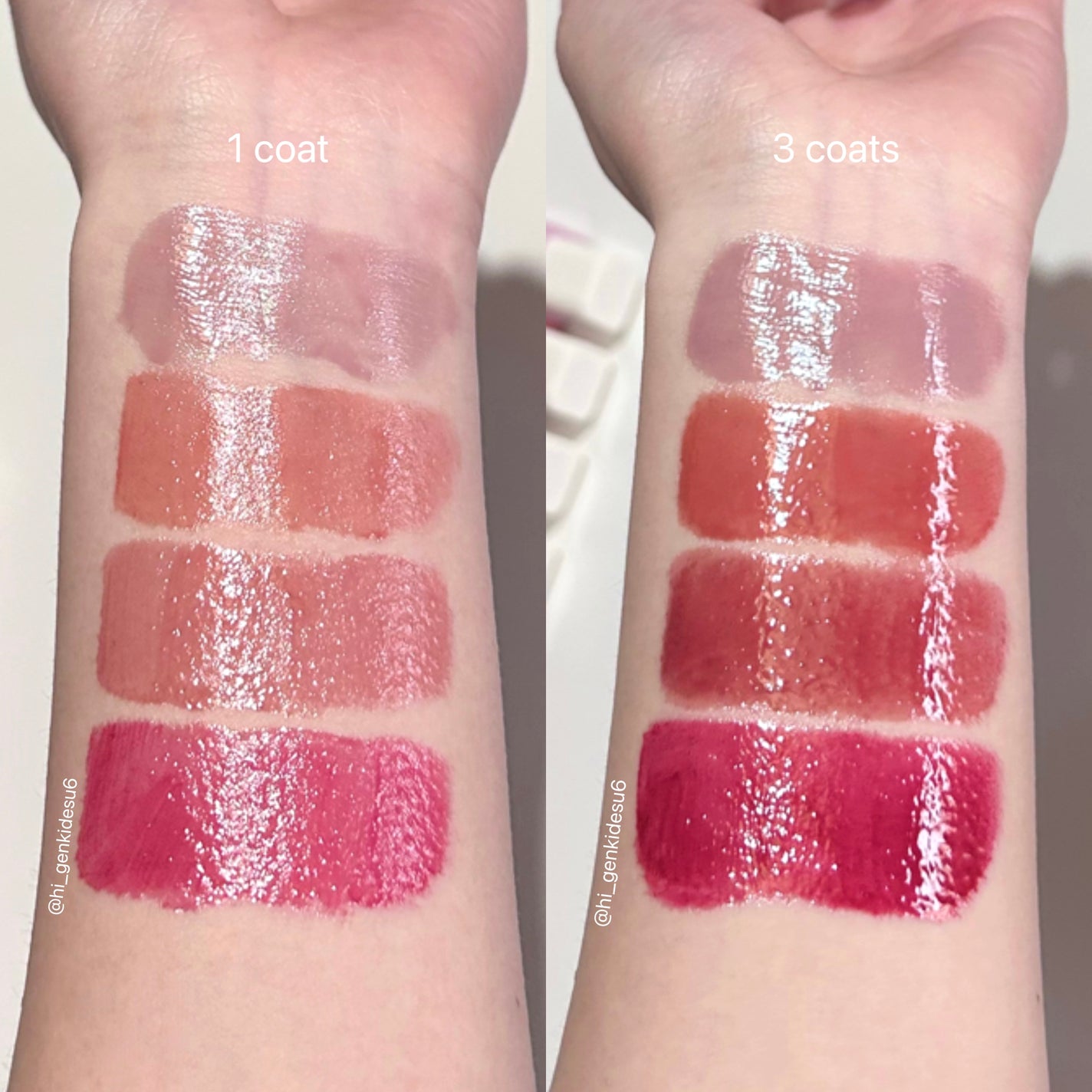 ウォーターグローリップティント/INGA/リップティントを使ったクチコミ(4枚目)