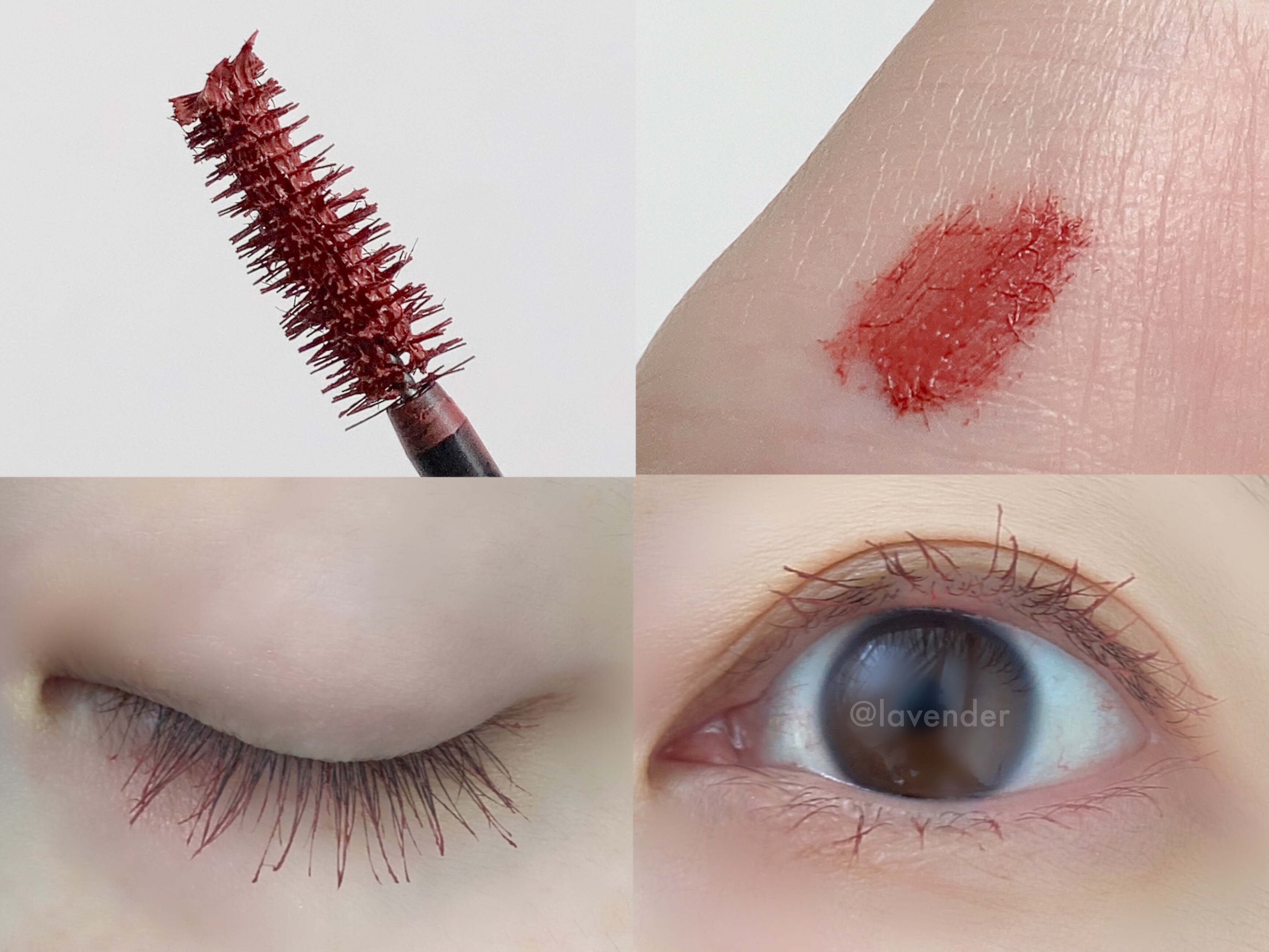 ニュアンスカラーマスカラ/BABYMEE/マスカラを使ったクチコミ（2枚目）