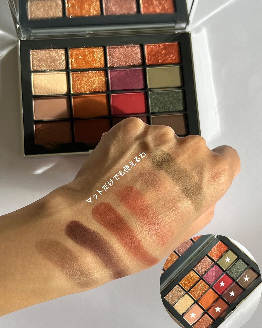 ビジュー アイシャドーパレット/NARS/アイシャドウパレットを使ったクチコミ(4枚目)