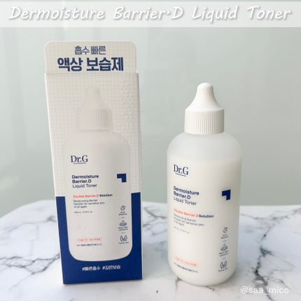 ザモイスチャーバリアDリキッドトナー/Dr.G/化粧水を使ったクチコミ(6枚目)