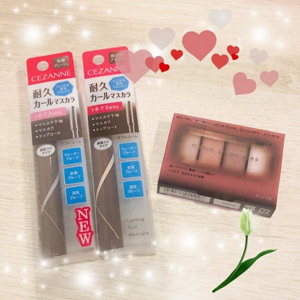 耐久カールマスカラ/CEZANNE/マスカラを使ったクチコミ(1枚目)
