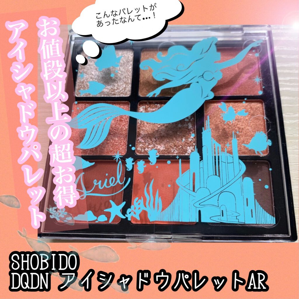 DQDNアイシャドウパレット AR/SHOBIDO/アイシャドウパレットを使ったクチコミ(1枚目)