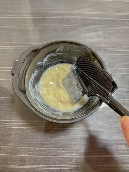 ウエラ カラースタジオ クリームタイプヘアカラー/ウエラ/ヘアカラーを使ったクチコミ(4枚目)