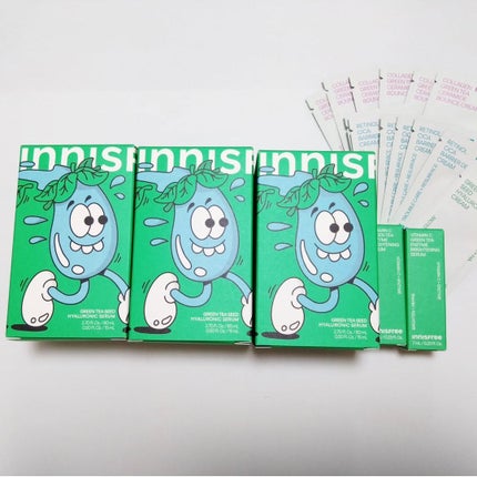 グリーンティーシード ヒアルロン セラム /innisfree/美容液を使ったクチコミ(2枚目)