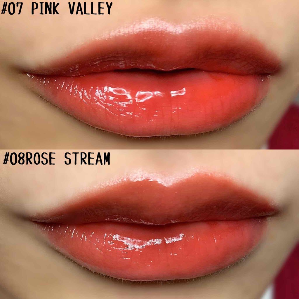 グラスティングウォーターティント/rom&nd/リップティントを使ったクチコミ(2枚目)