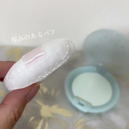 スキンケアパウダー ミントアップルティーの香り/素肌記念日/ルースパウダーを使ったクチコミ(5枚目)