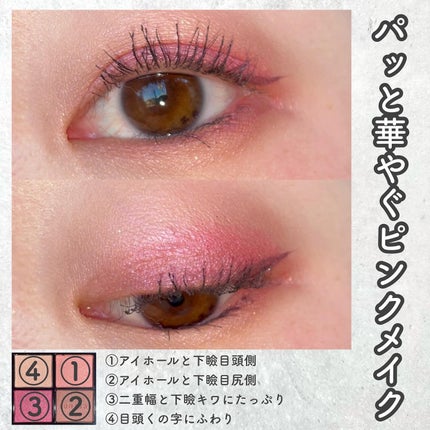 アイカラーレーション/LUNASOL/アイシャドウパレットを使ったクチコミ(6枚目)