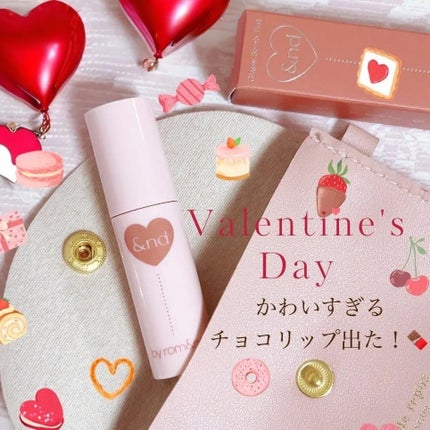 アンドバイロムアンド グラッシーボムティント/&nd by rom&nd/リップティントを使ったクチコミ(1枚目)