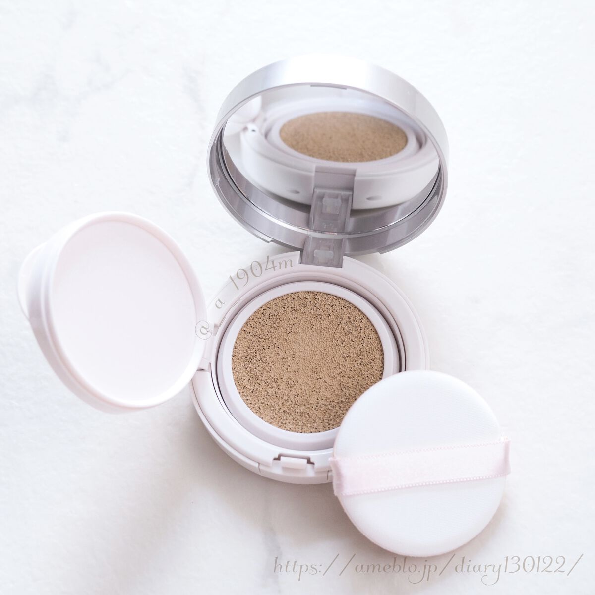 リンクルホワイトクッションファンデーション/コラリッチ/クッションファンデーションを使ったクチコミ(1枚目)