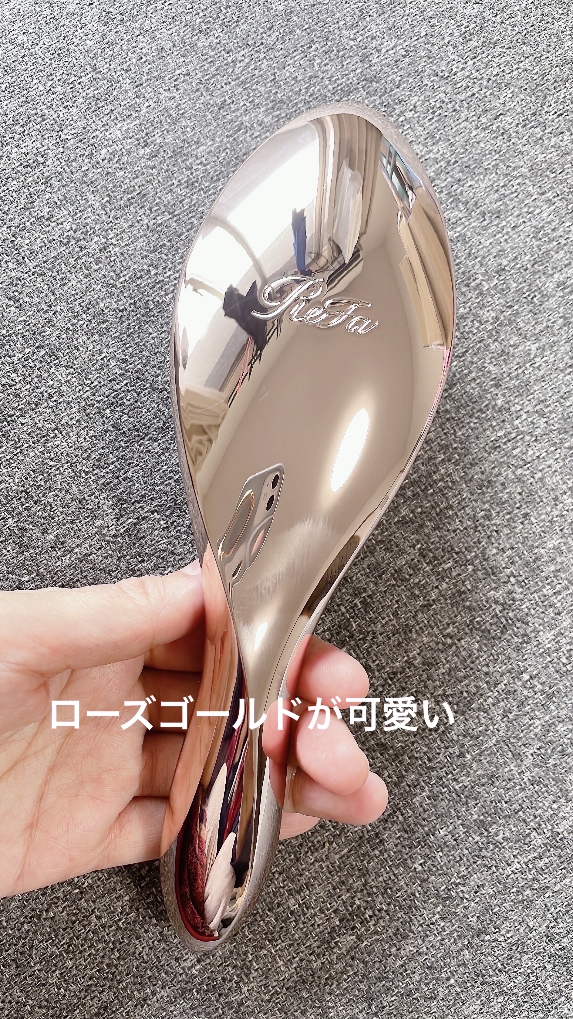 リファエールブラシ/ReFa/ヘアブラシを使ったクチコミ（2枚目）