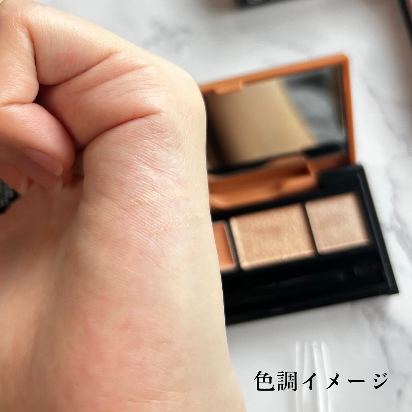 アンダーアイファインダー/KATE/パレットコンシーラーを使ったクチコミ（3枚目）