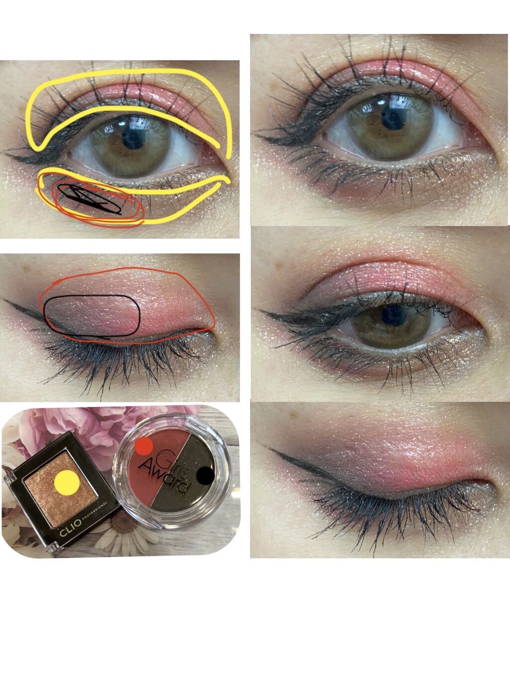 GAデュアルアイシャドウ/キャンドゥ/アイシャドウパレットを使ったクチコミ（2枚目）