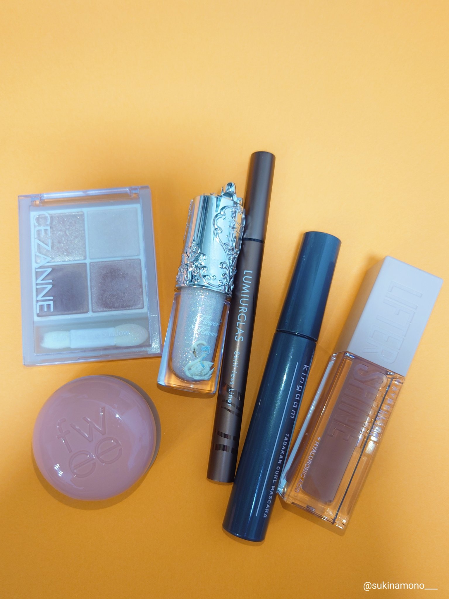 フラワーノーズ スワンバレエシリーズ リキッドアイシャドウ/FlowerKnows/リキッドアイシャドウを使ったクチコミ（3枚目）