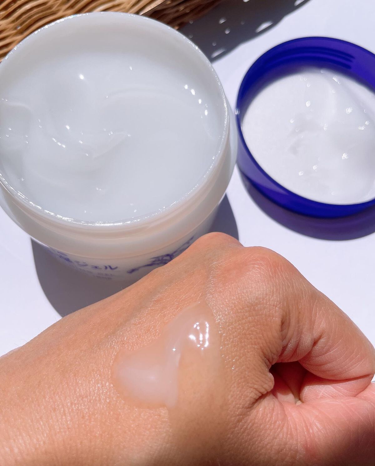 ハトムギ保湿ジェル(ナチュリエ スキンコンディショニングジェル)/ナチュリエ/美容液を使ったクチコミ（3枚目）