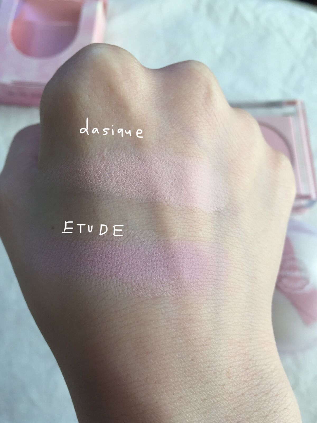 ラブリー クッキー ブラッシャー PP502/ETUDE/パウダーチークを使ったクチコミ（1枚目）