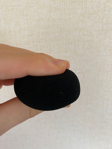 &be ブラックスポンジ/&be/パフ・スポンジを使ったクチコミ(3枚目)