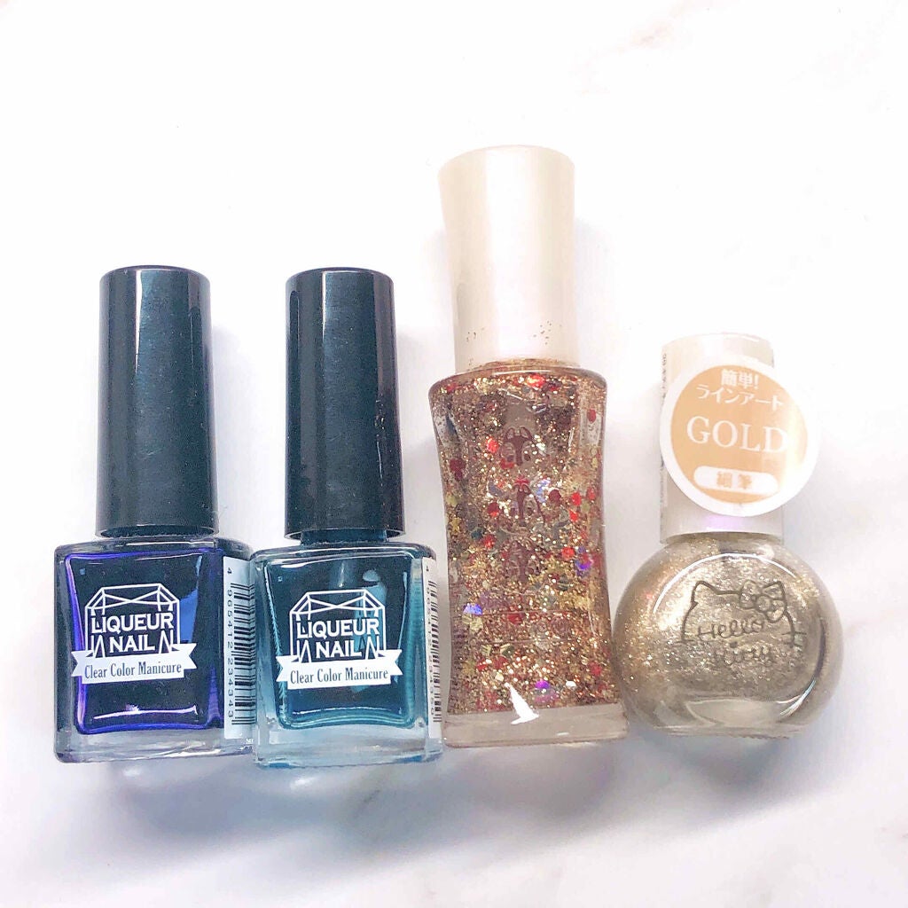 HOMEI スパンコールネイルポリッシュ/北尾化粧品部/マニキュアを使ったクチコミ(2枚目)