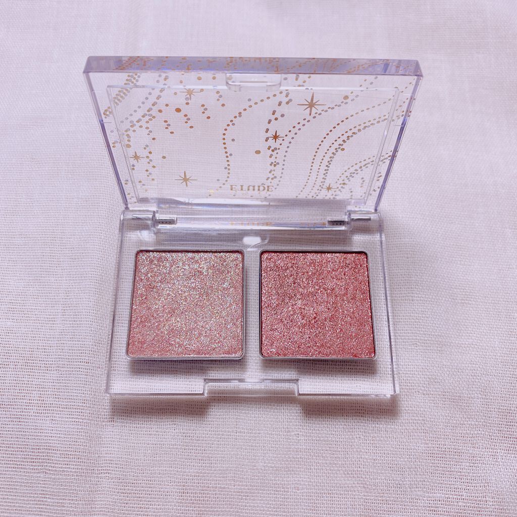 グリッタースノー エアームースアイズパレット/ETUDE/アイシャドウパレットを使ったクチコミ（2枚目）