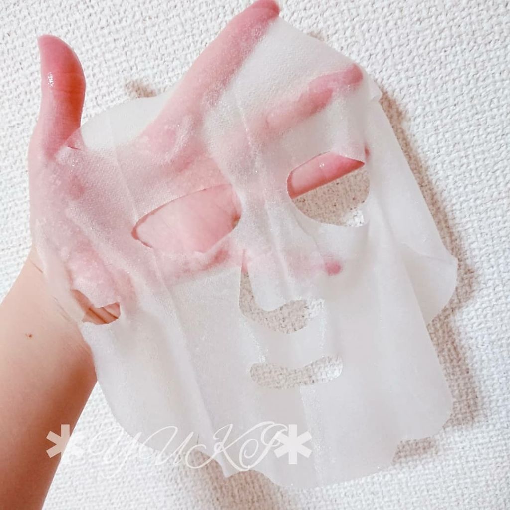 WFCEGマスク(ダブルフラーレンCEGマスク)/BEAUTY MALL/シートマスク・パックを使ったクチコミ（3枚目）