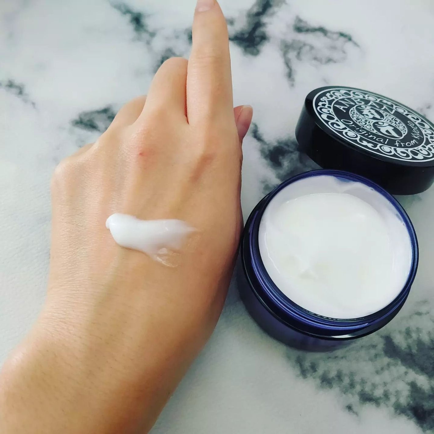 保湿クリーム/ANBAN/オールインワン化粧品を使ったクチコミ(5枚目)