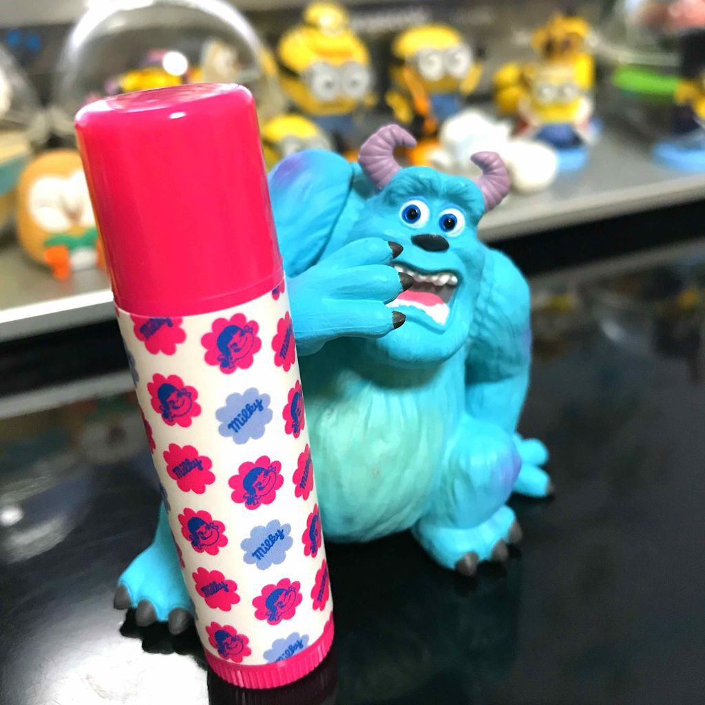 デリシャスリップクリーム ミルキー/デリシャスリップクリーム/リップクリームを使ったクチコミ（1枚目）