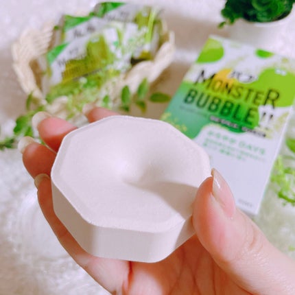 モンスターバブル かろやかDAYS /バブ/炭酸系入浴剤を使ったクチコミ(4枚目)