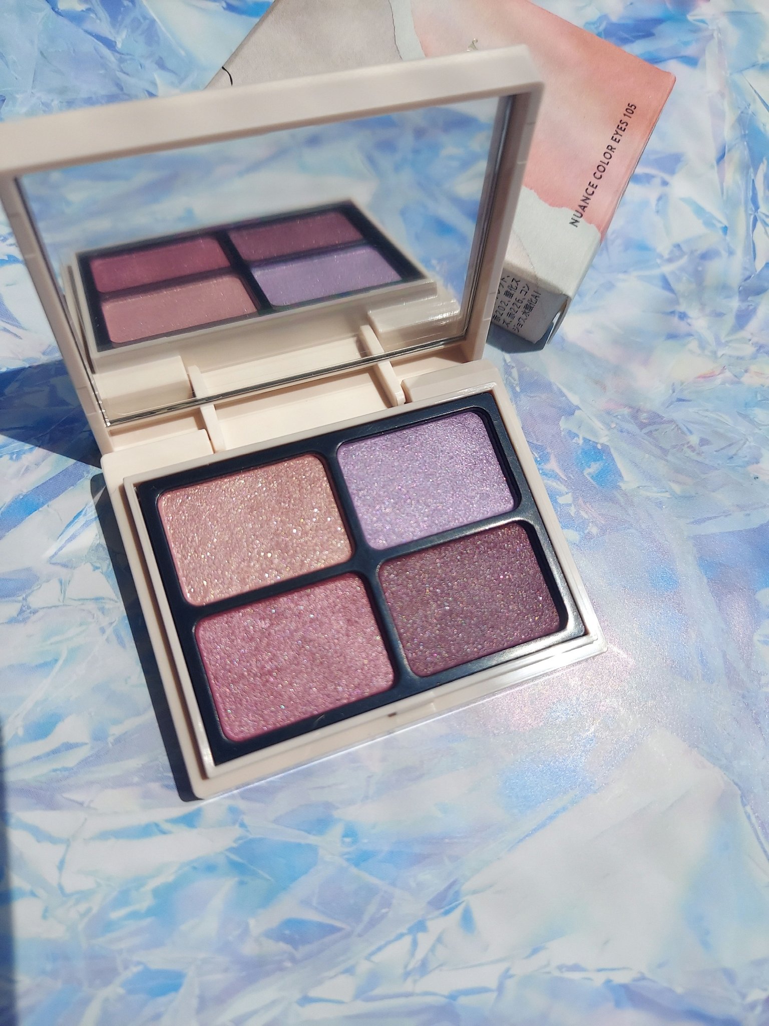 ニュアンスカラーアイズ 105 ラベンダーベリー /Enamor/アイシャドウパレットを使ったクチコミ（1枚目）