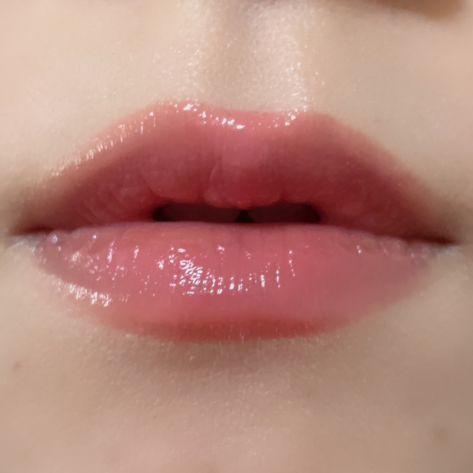 カラーリンググレイズ 01 Pink Flow/LUNASOL/パウダーチークを使ったクチコミ（3枚目）