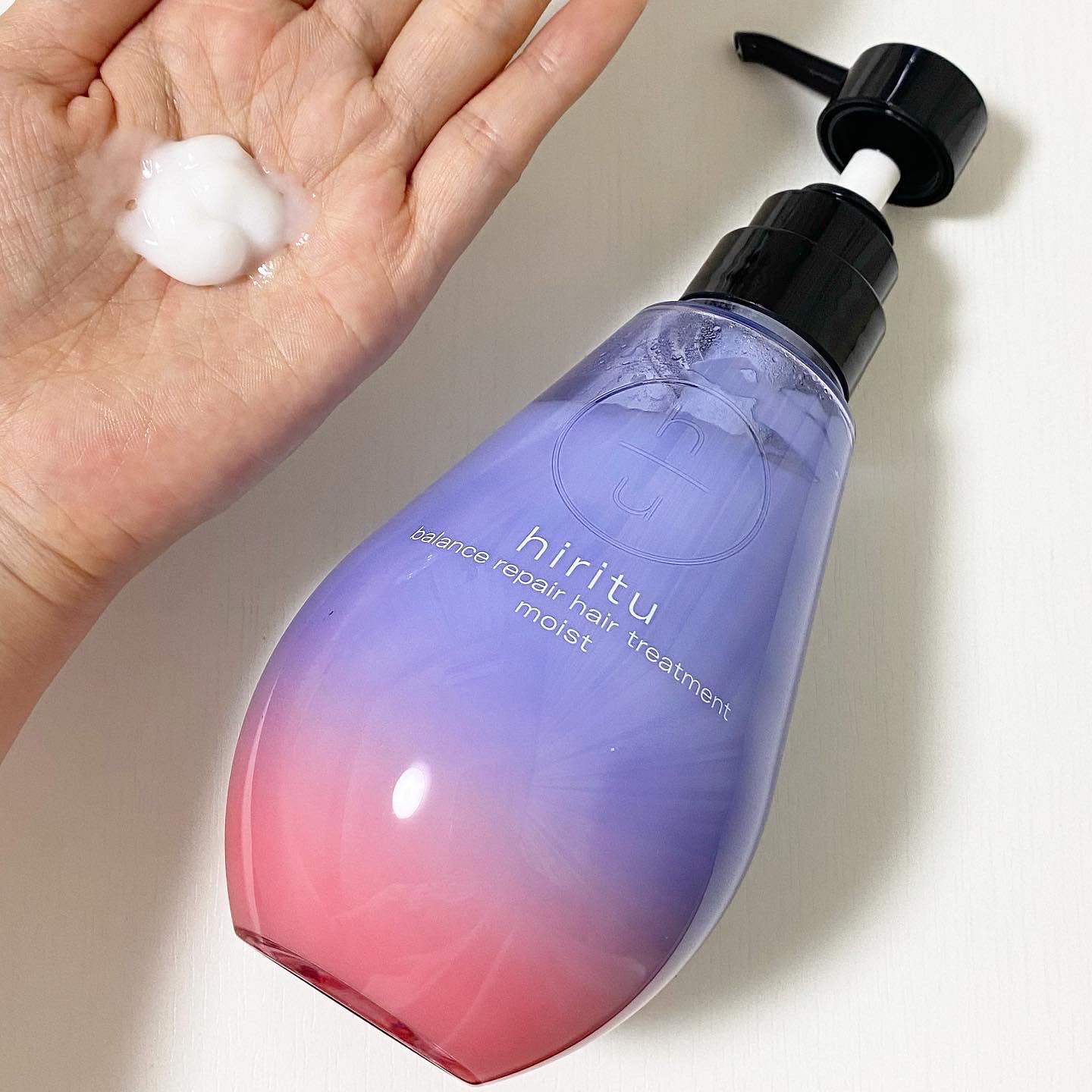 バランスリペア シャンプー/ヘアトリートメント モイスト/hiritu/市販シャンプーを使ったクチコミ（3枚目）