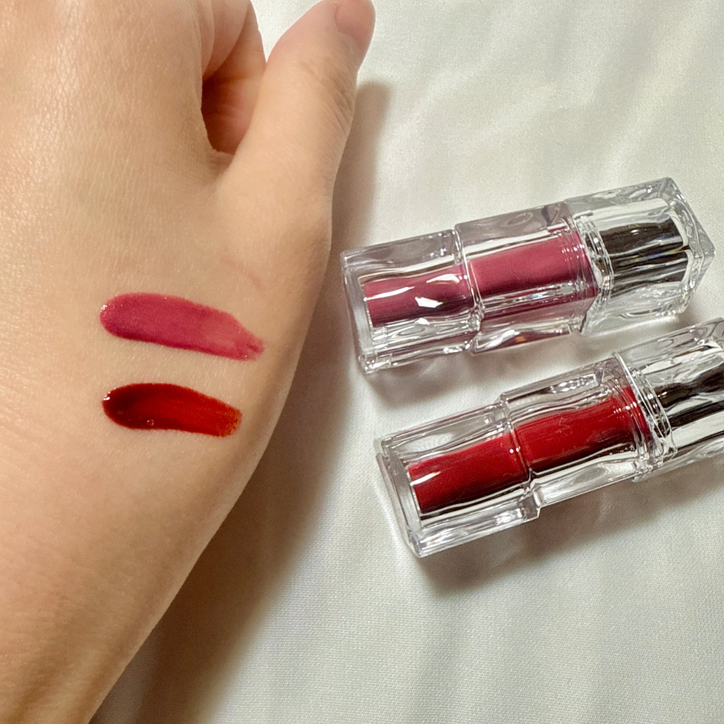 ウォーターリズムグロウティント/TIRTIR(ティルティル)/リップティントを使ったクチコミ(2枚目)