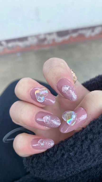 ジェルネイル(ライト対応)/セリア/ジェルネイルを使ったクチコミ(2枚目)