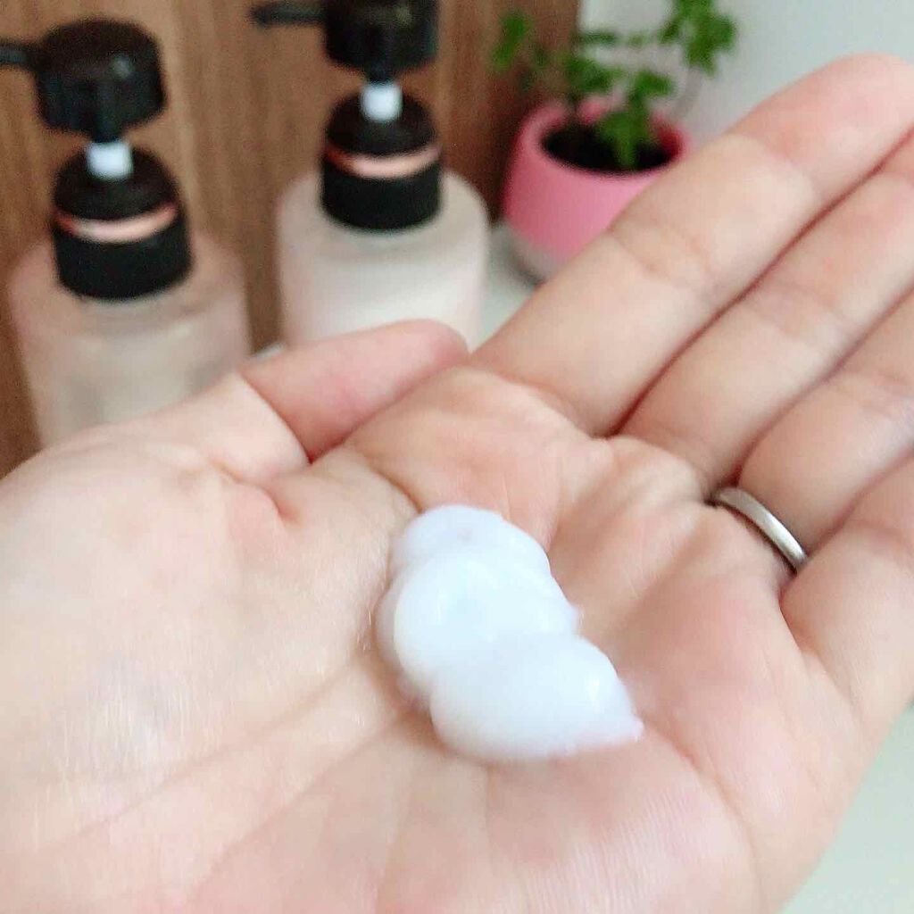 スカルプピュアクレンズ／ヘアモイスチャークリーム/ヘア＆スキン キメア/市販シャンプーを使ったクチコミ（3枚目）