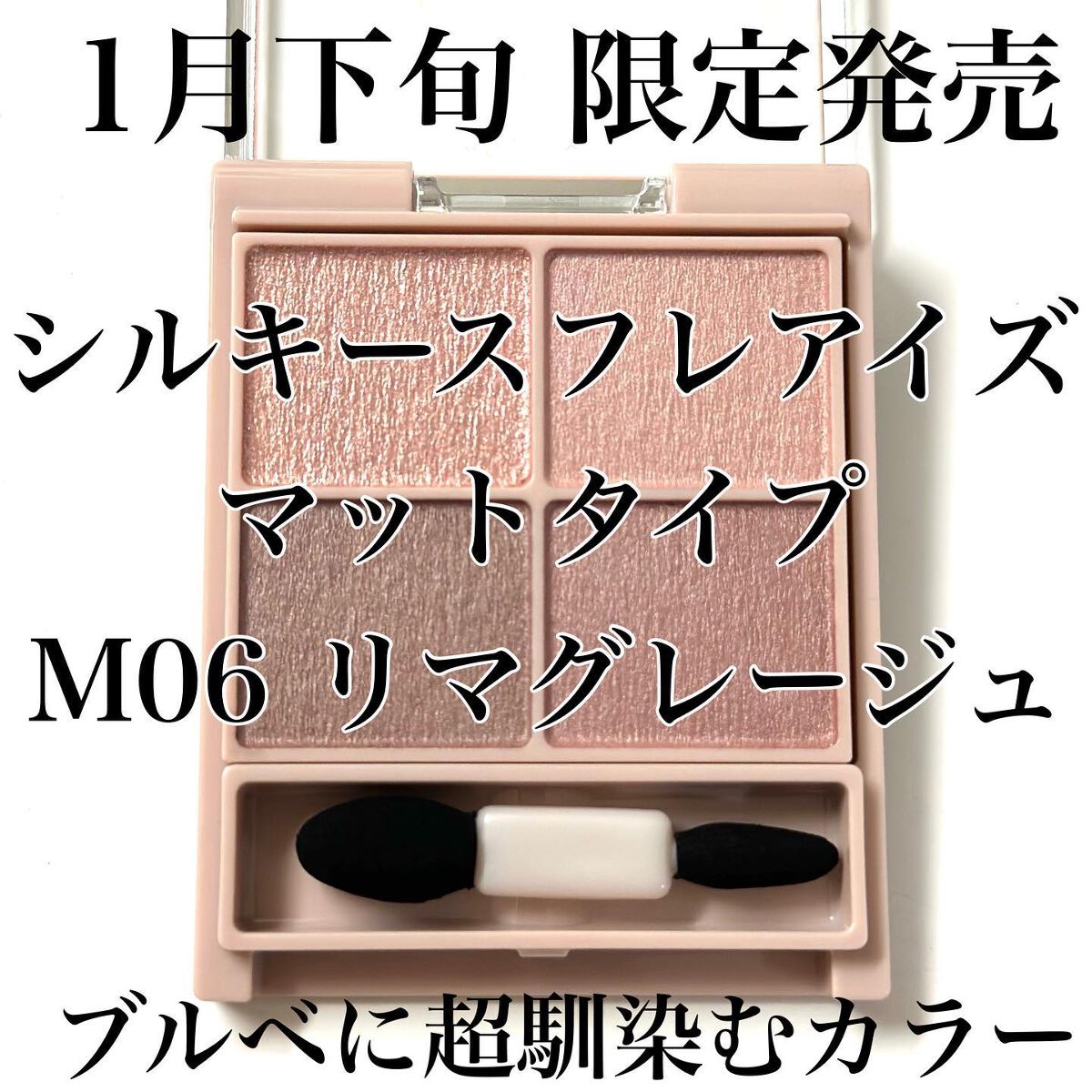 シルキースフレアイズ(マットタイプ)/キャンメイク/アイシャドウパレットを使ったクチコミ(2枚目)