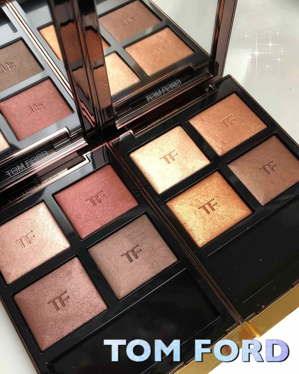 アイ カラー クォード/TOM FORD BEAUTY/アイシャドウパレットを使ったクチコミ（1枚目）