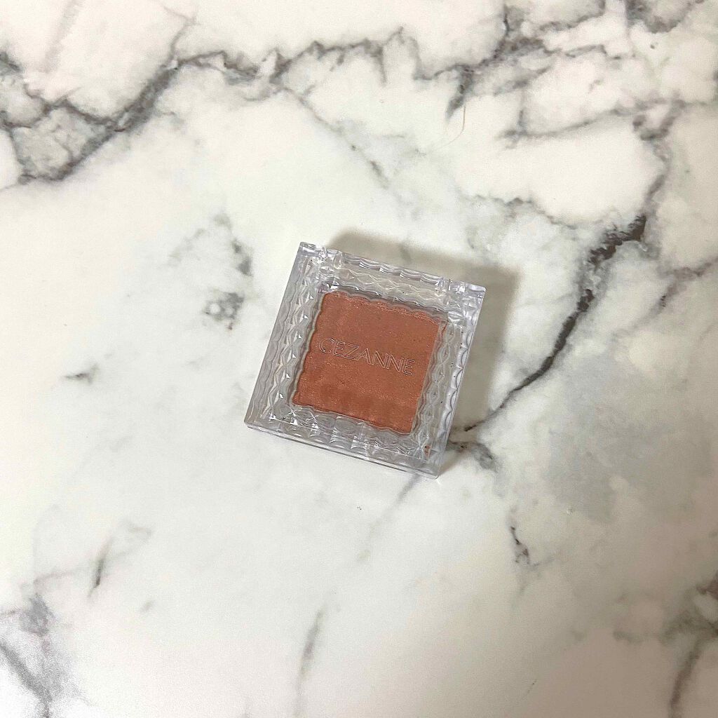 シングルカラーアイシャドウ/CEZANNE/単色アイシャドウを使ったクチコミ(1枚目)