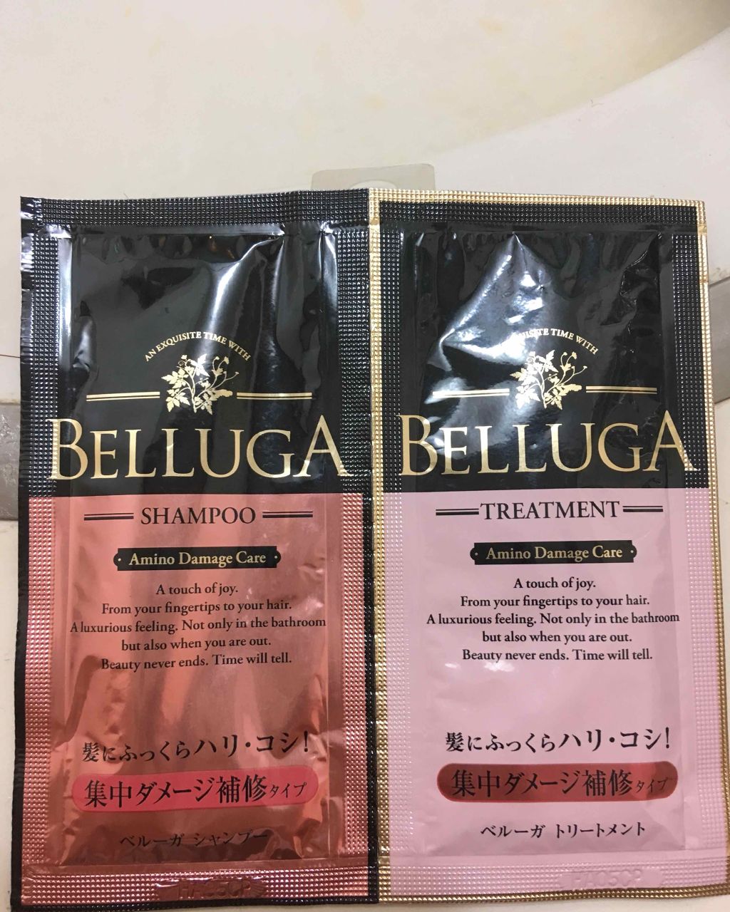 アミノダメージケア シャンプー／トリートメント/BELLUGA/シャンプー・コンディショナーを使ったクチコミ（1枚目）