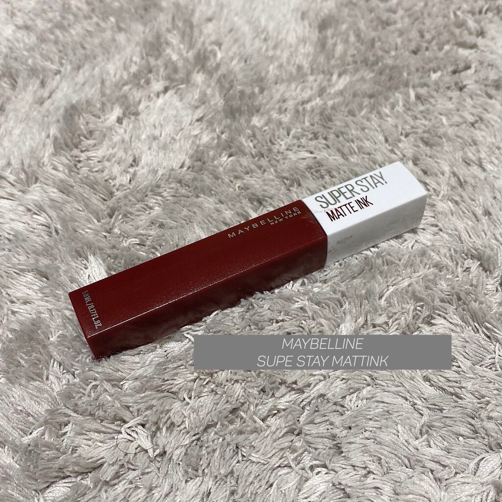 SPステイ マットインク/MAYBELLINE NEW YORK/口紅を使ったクチコミ(1枚目)