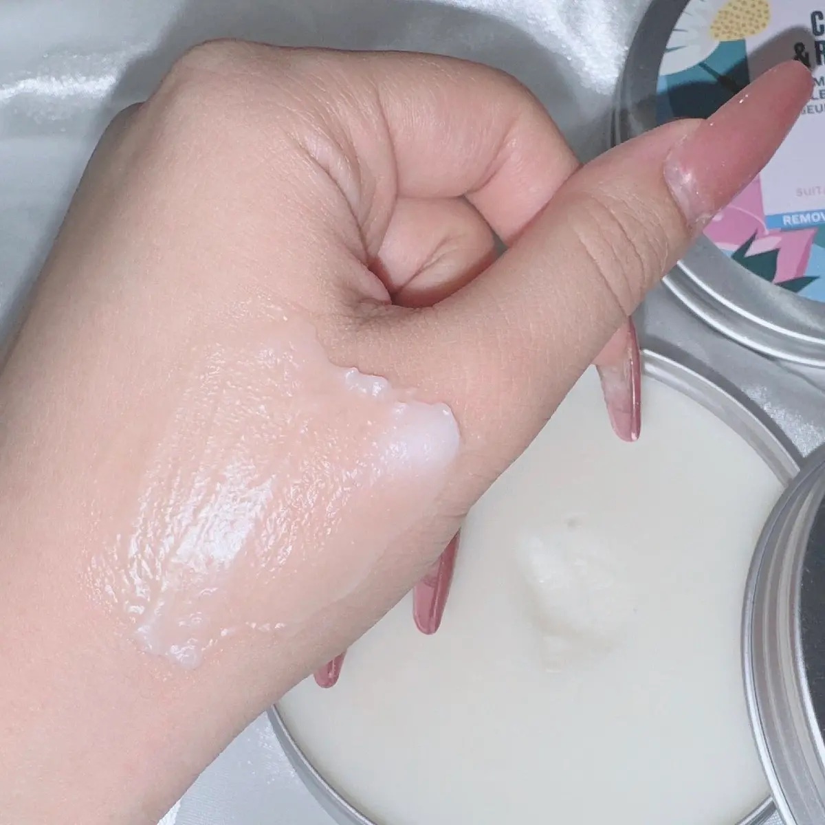 カモマイル サンプチュアス クレンジングバター 90ml/THE BODY SHOP/クレンジングバームを使ったクチコミ（3枚目）