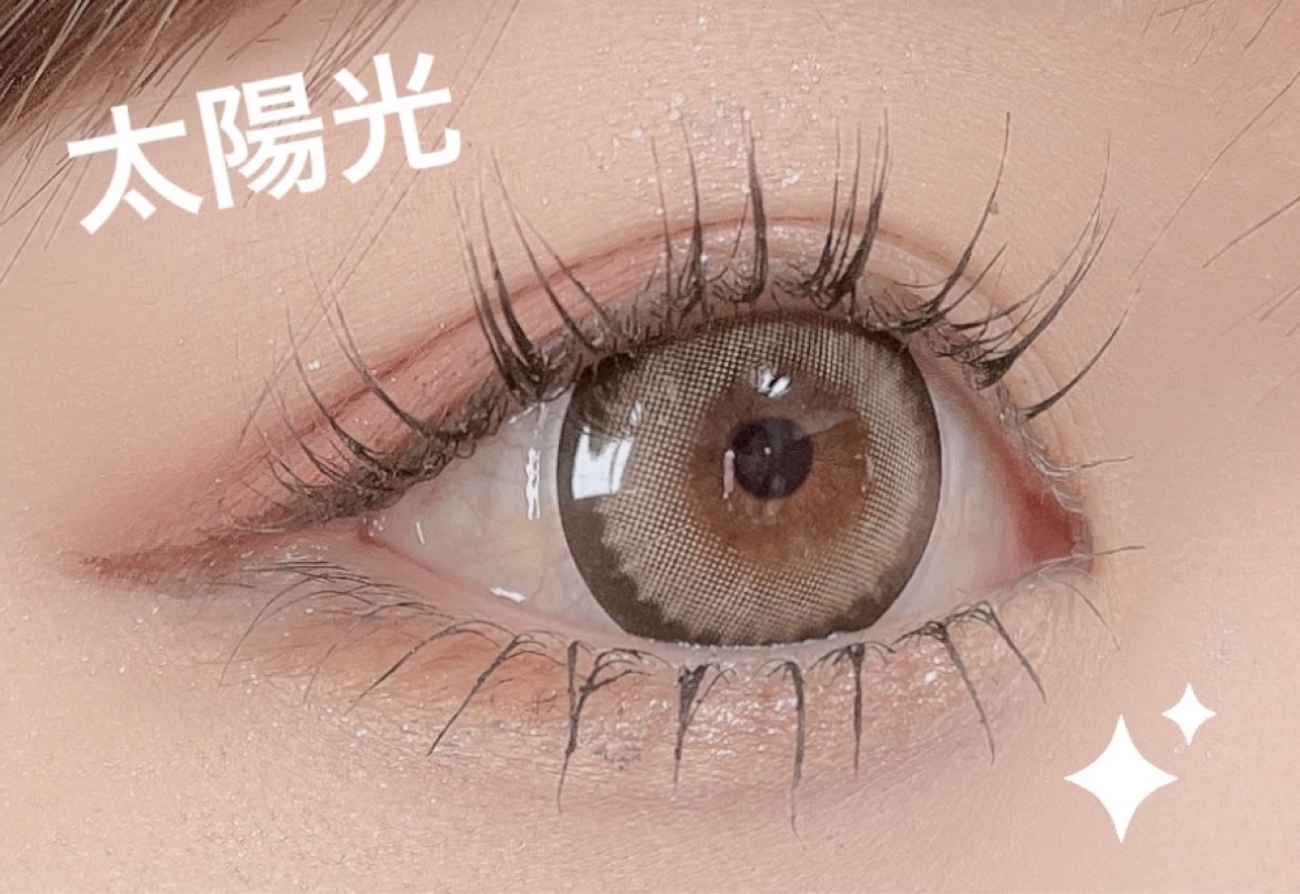 DopeWink 1month ミラーベージュ/Dope Wink/１ヶ月（１MONTH）カラコンを使ったクチコミ（3枚目）